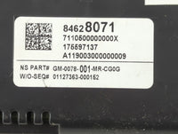 2019 Chevrolet Colorado Instrument Cluster Speedometer Gauges P/N:84628071 Fits OEM Used Auto Parts - Oemusedautoparts1.com