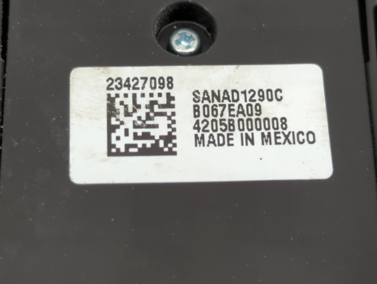 2015-2022 Chevrolet Colorado Master Power Window Switch Replacement Driver Side Left P/N:23427098 B067EA09 Fits OEM Used Aut