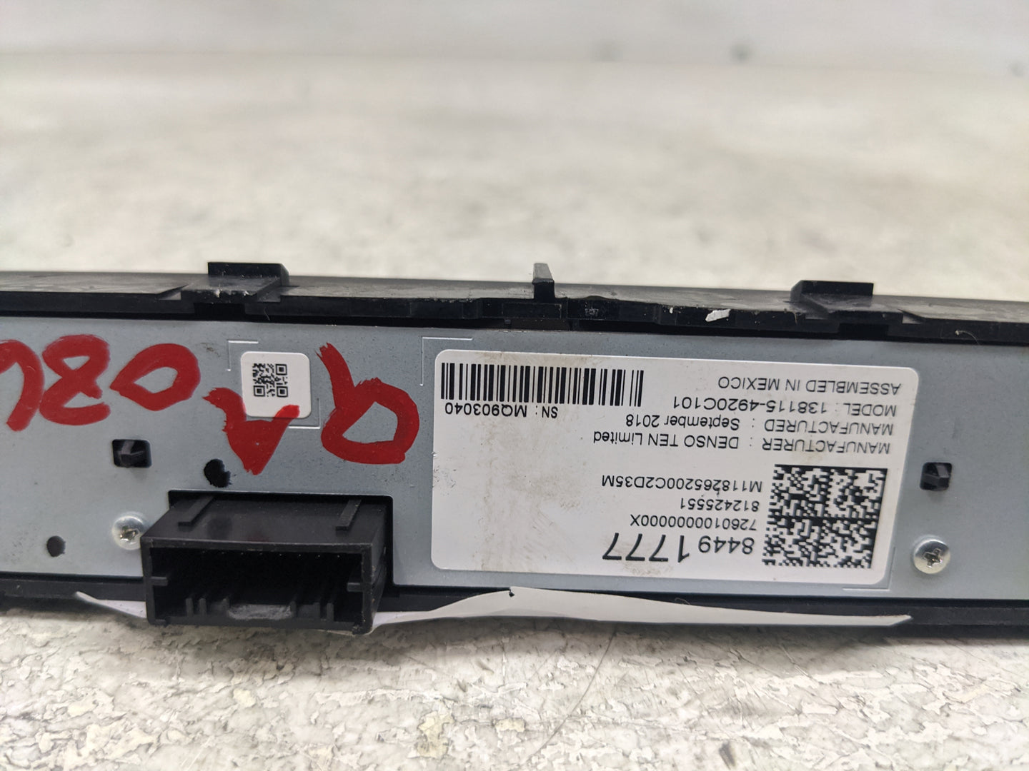 2020-2022 Chevrolet Colorado Radio AM FM Cd Player Receiver Replacement P/N:84491777 84479960 Fits Fits 2018 2020 2021 2022 