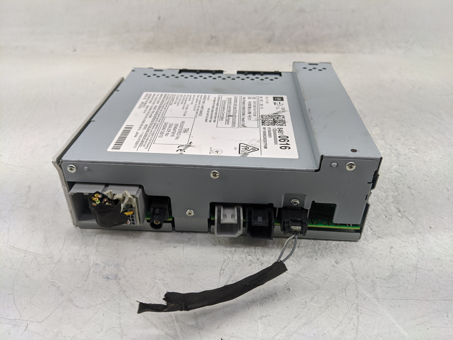 2017-2019 Chevrolet Colorado Radio AM FM Cd Player Receiver Replacement P/N:812425551 84610616 Fits Fits 2017 2018 2019 OEM 