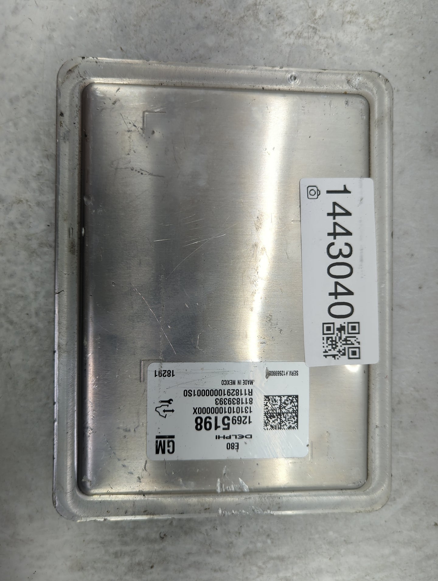 2017-2022 Chevrolet Colorado PCM Engine Control Computer ECU ECM PCU OEM P/N:12695198 13101010000000X Fits OEM Used Auto Par