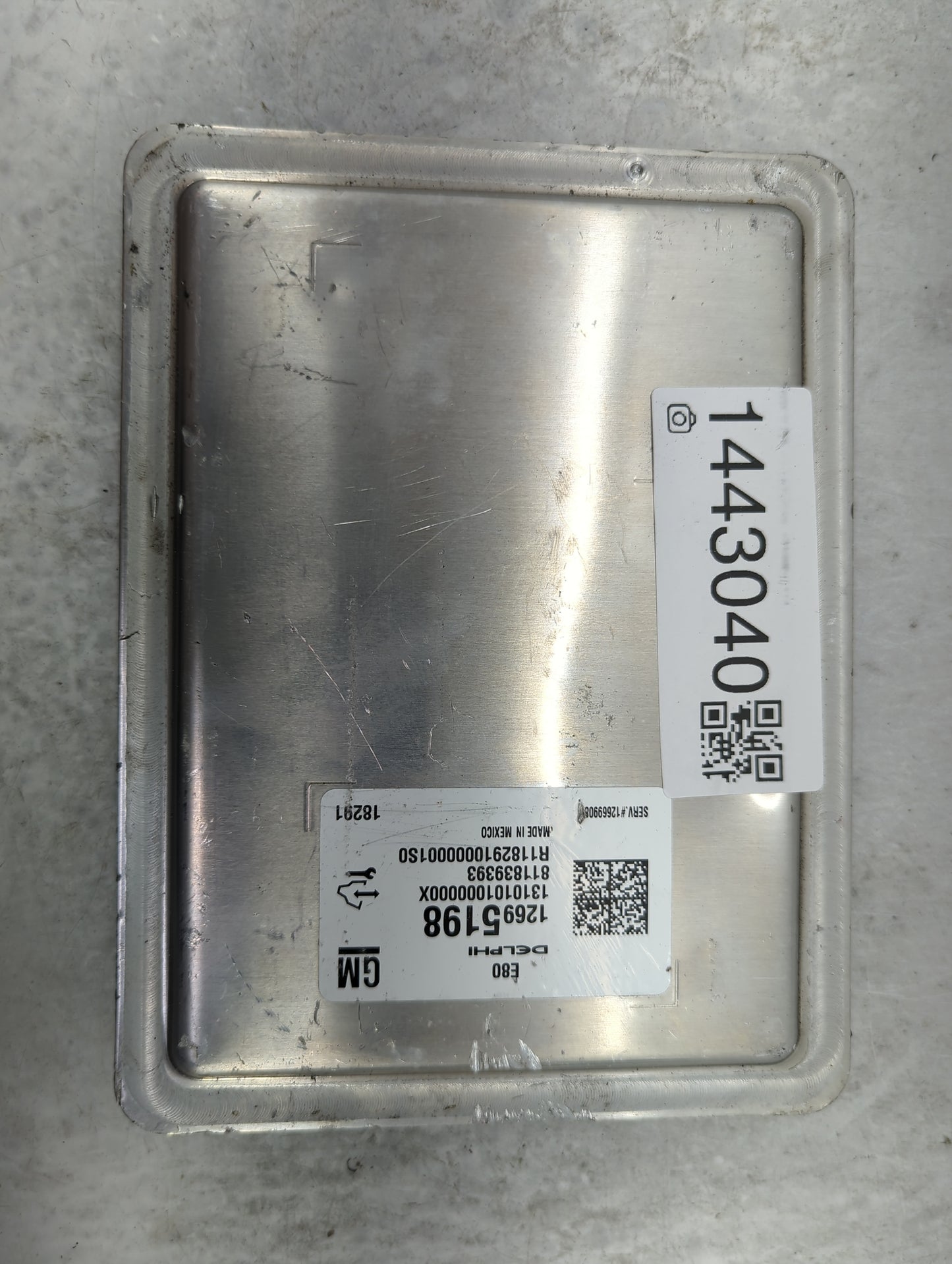 2017-2022 Chevrolet Colorado PCM Engine Control Computer ECU ECM PCU OEM P/N:12695198 13101010000000X Fits OEM Used Auto Par