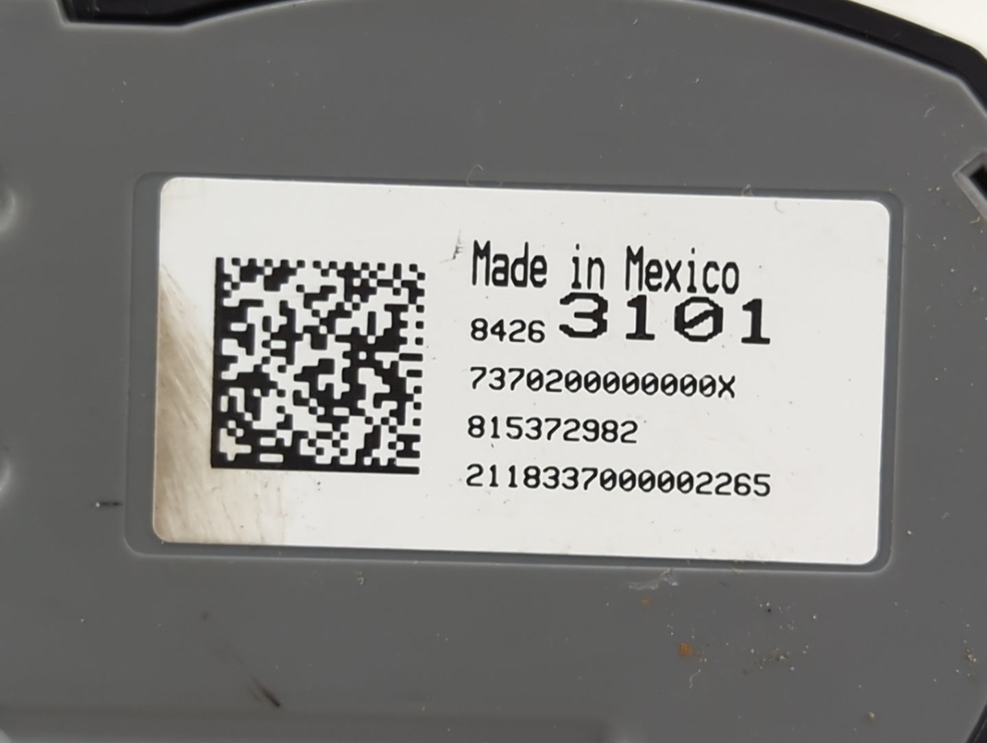 2015-2022 Chevrolet Colorado Climate Control Module Temperature AC/Heater Replacement P/N:815372982 Fits OEM Used Auto Parts
