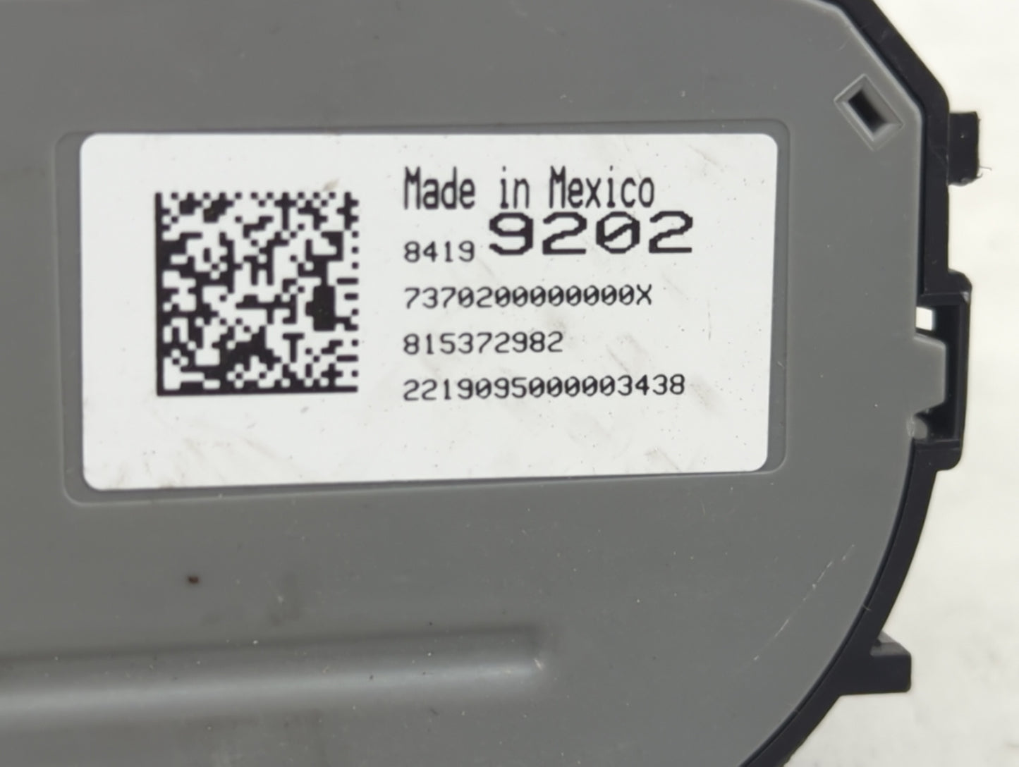 2015-2022 Chevrolet Colorado Climate Control Module Temperature AC/Heater Replacement P/N:815372982 Fits OEM Used Auto Parts