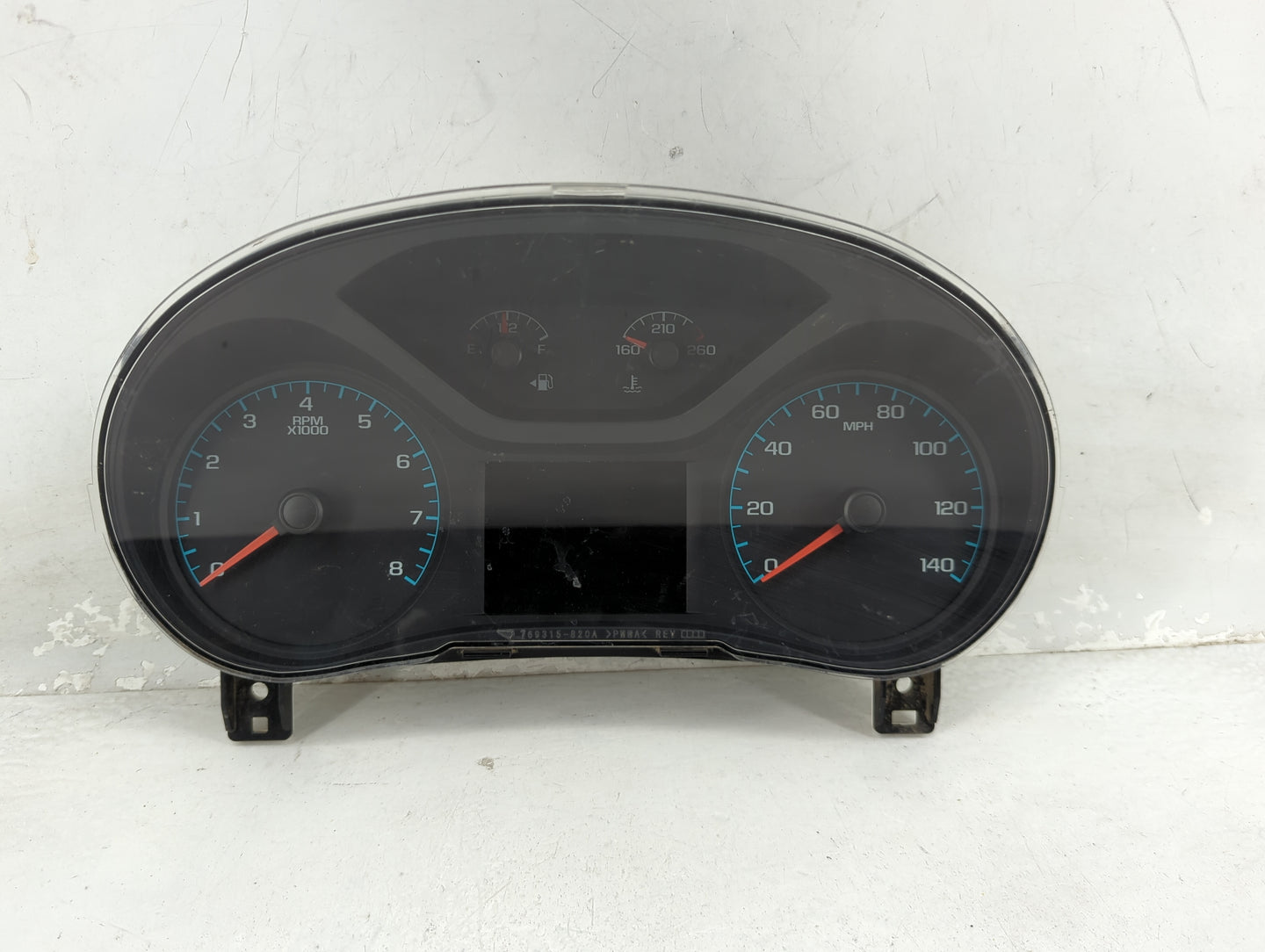 2019 Chevrolet Colorado Instrument Cluster Speedometer Gauges P/N:84398584 7110500000000X, 812610798 Miles: Fits OEM Used Au