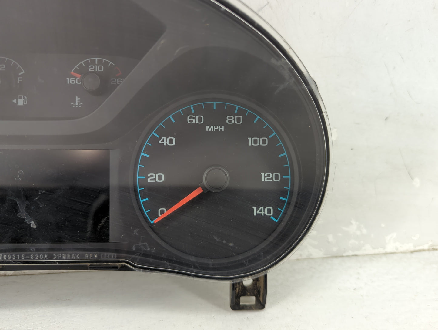 2019 Chevrolet Colorado Instrument Cluster Speedometer Gauges P/N:84398584 7110500000000X, 812610798 Miles: Fits OEM Used Au