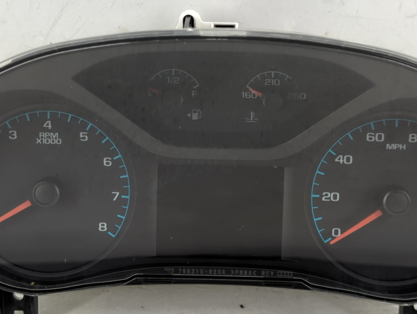 2019 Chevrolet Colorado Instrument Cluster Speedometer Gauges P/N:84398584 759315-820A Miles: Fits OEM Used Auto Parts - Oem