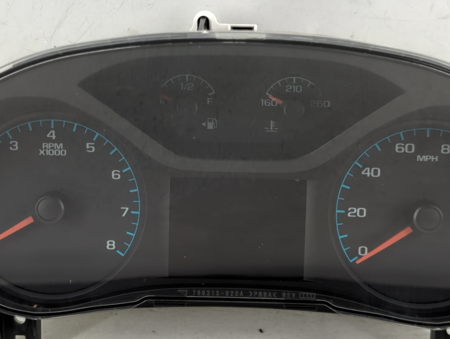 2019 Chevrolet Colorado Instrument Cluster Speedometer Gauges P/N:84398584 759315-820A Miles: Fits OEM Used Auto Parts - Oem