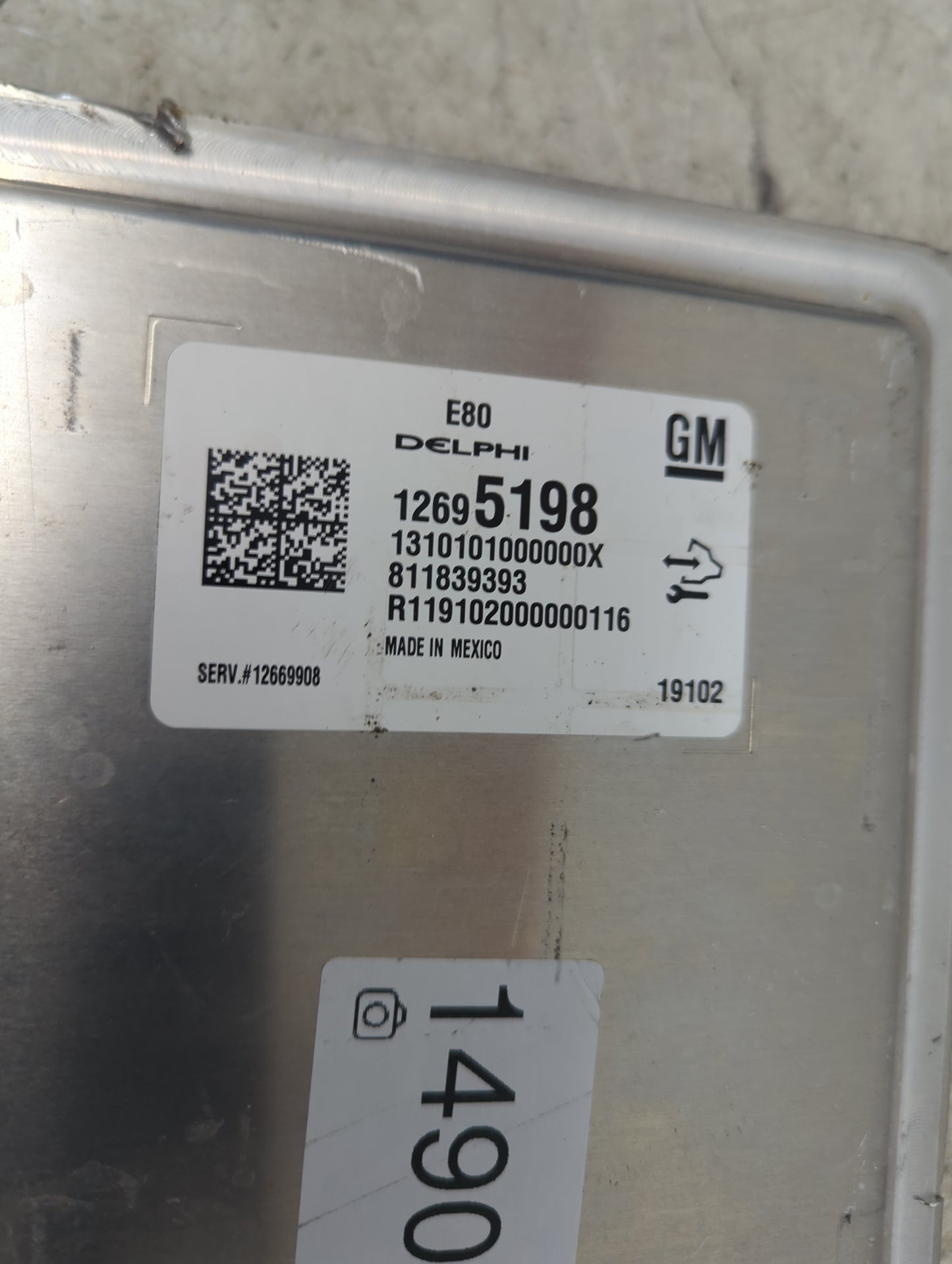 2017-2022 Chevrolet Colorado PCM Engine Control Computer ECU ECM PCU OEM P/N:12695198 12669908 Fits OEM Used Auto Parts - Oe