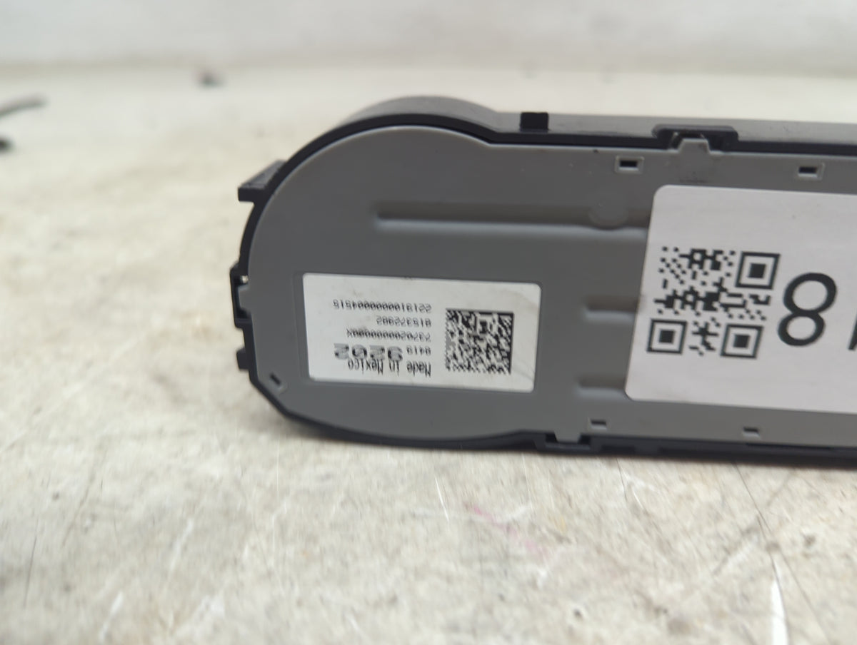 2015-2022 Chevrolet Colorado Climate Control Module Temperature AC/Heater Replacement Fits OEM Used Auto Parts - Oemusedauto