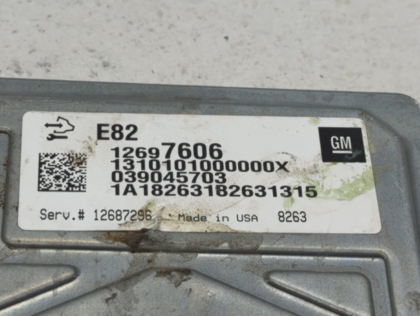 2017-2022 Chevrolet Colorado PCM Engine Control Computer ECU ECM PCU OEM P/N:12687296 12697606 Fits OEM Used Auto Parts - Oe