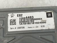 2017-2022 Chevrolet Colorado PCM Engine Control Computer ECU ECM PCU OEM P/N:12694483 E82 Fits OEM Used Auto Parts - Oemused