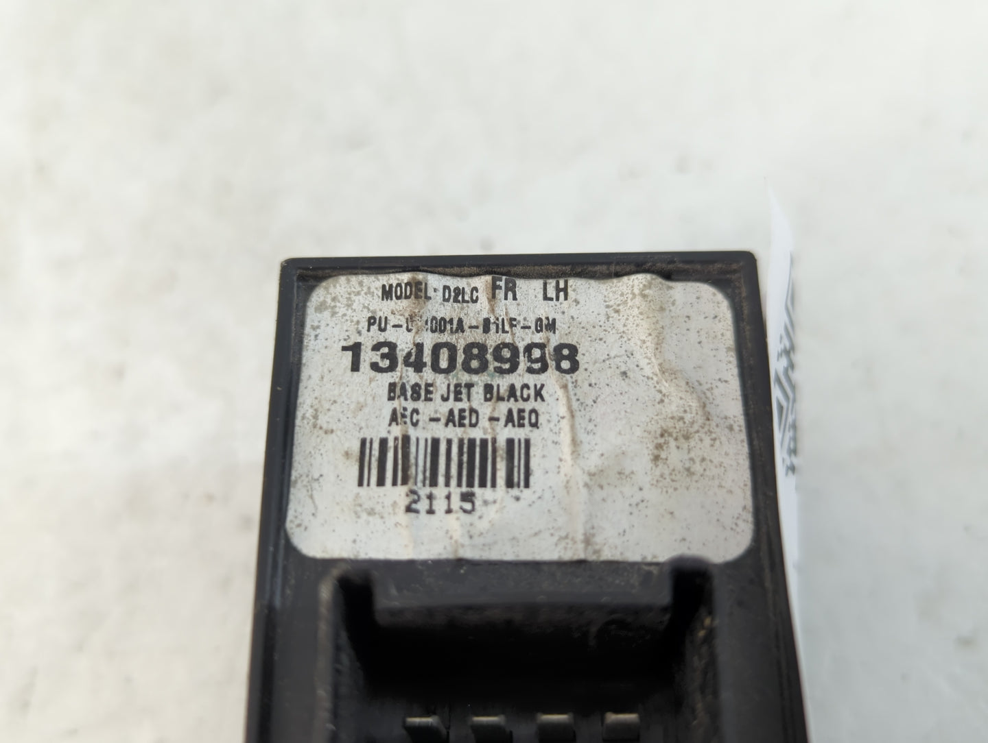 2016-2019 Chevrolet Cruze Master Power Window Switch Replacement Driver Side Left P/N:13408998 Fits Fits 2016 2017 2018 2019