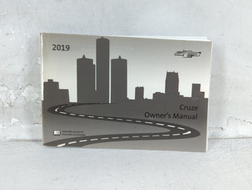2019 Chevrolet Cruze Owners Manual Book Guide P/N:84169515A OEM Used Auto Parts - Oemusedautoparts1.com