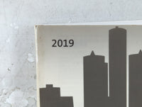 2019 Chevrolet Cruze Owners Manual Book Guide P/N:84169515A OEM Used Auto Parts - Oemusedautoparts1.com