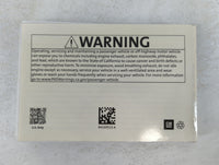 2019 Chevrolet Cruze Owners Manual Book Guide P/N:84169515A OEM Used Auto Parts - Oemusedautoparts1.com