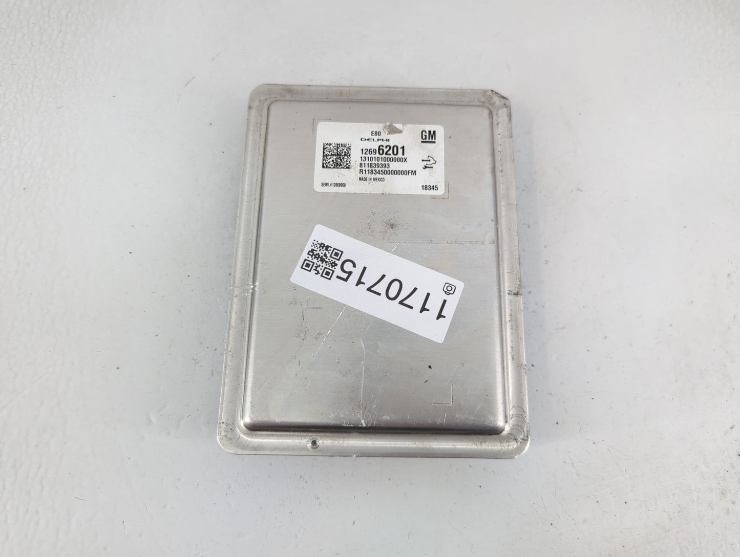 2017-2019 Chevrolet Cruze PCM Engine Control Computer ECU ECM PCU OEM P/N:12696201 Fits Fits 2017 2018 2019 2020 2021 2022 O