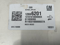 2017-2019 Chevrolet Cruze PCM Engine Control Computer ECU ECM PCU OEM P/N:12696201 Fits Fits 2017 2018 2019 2020 2021 2022 O