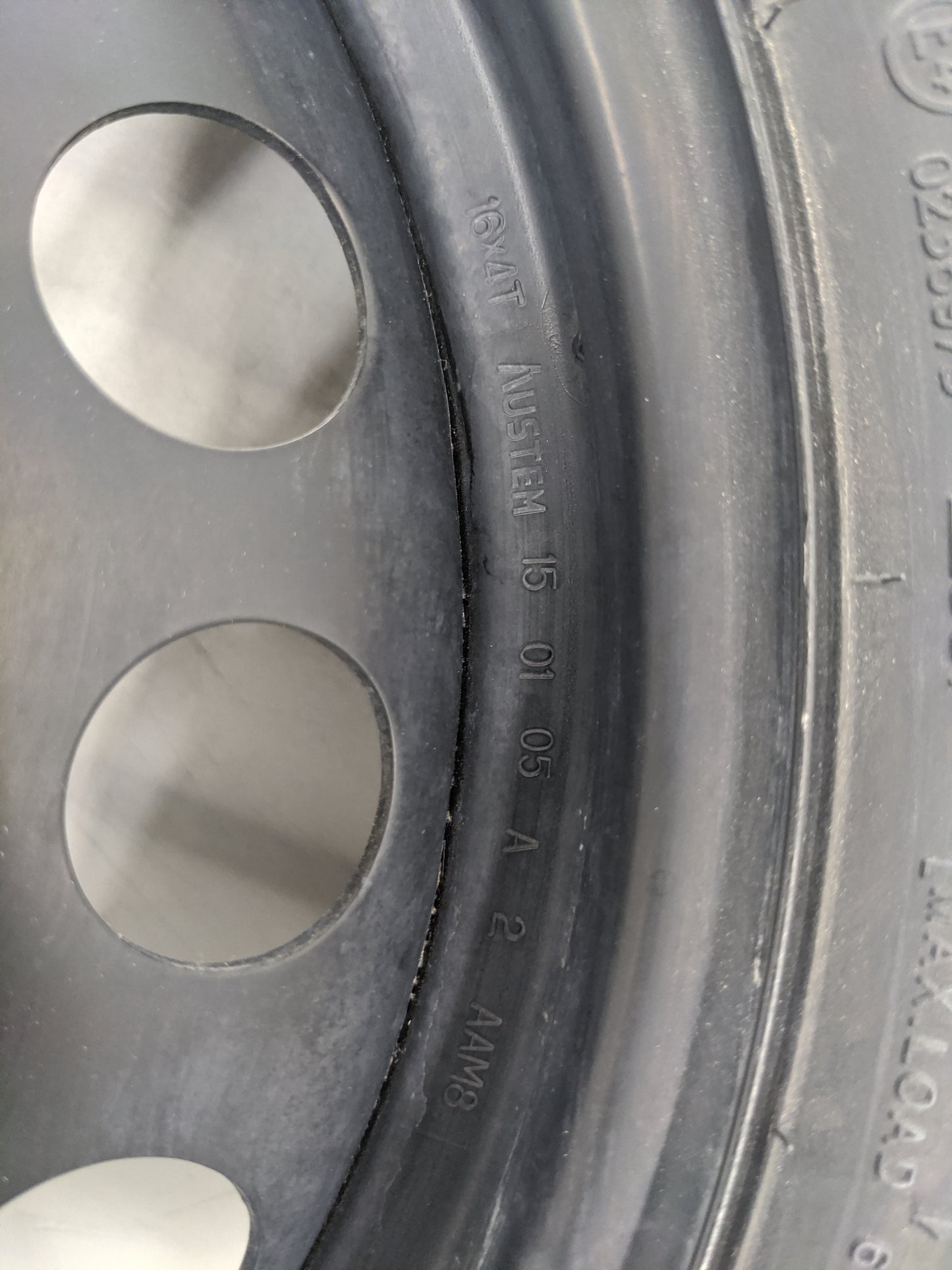 2016-2019 Chevrolet Cruze Spare Donut Tire Wheel Rim Oem 1420877 - Oemusedautoparts1.com