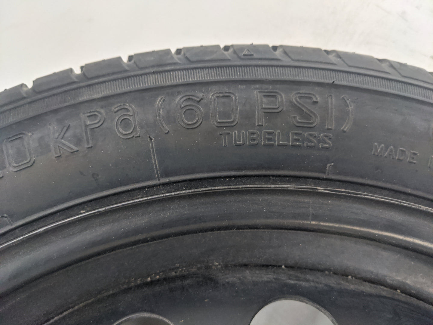 2016-2019 Chevrolet Cruze Spare Donut Tire Wheel Rim Oem 1420877 - Oemusedautoparts1.com