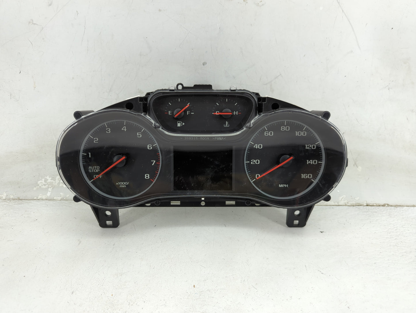 2019 Chevrolet Cruze Instrument Cluster Speedometer Gauges P/N:769315-800A 42686941 Miles: Fits OEM Used Auto Parts - Oemuse