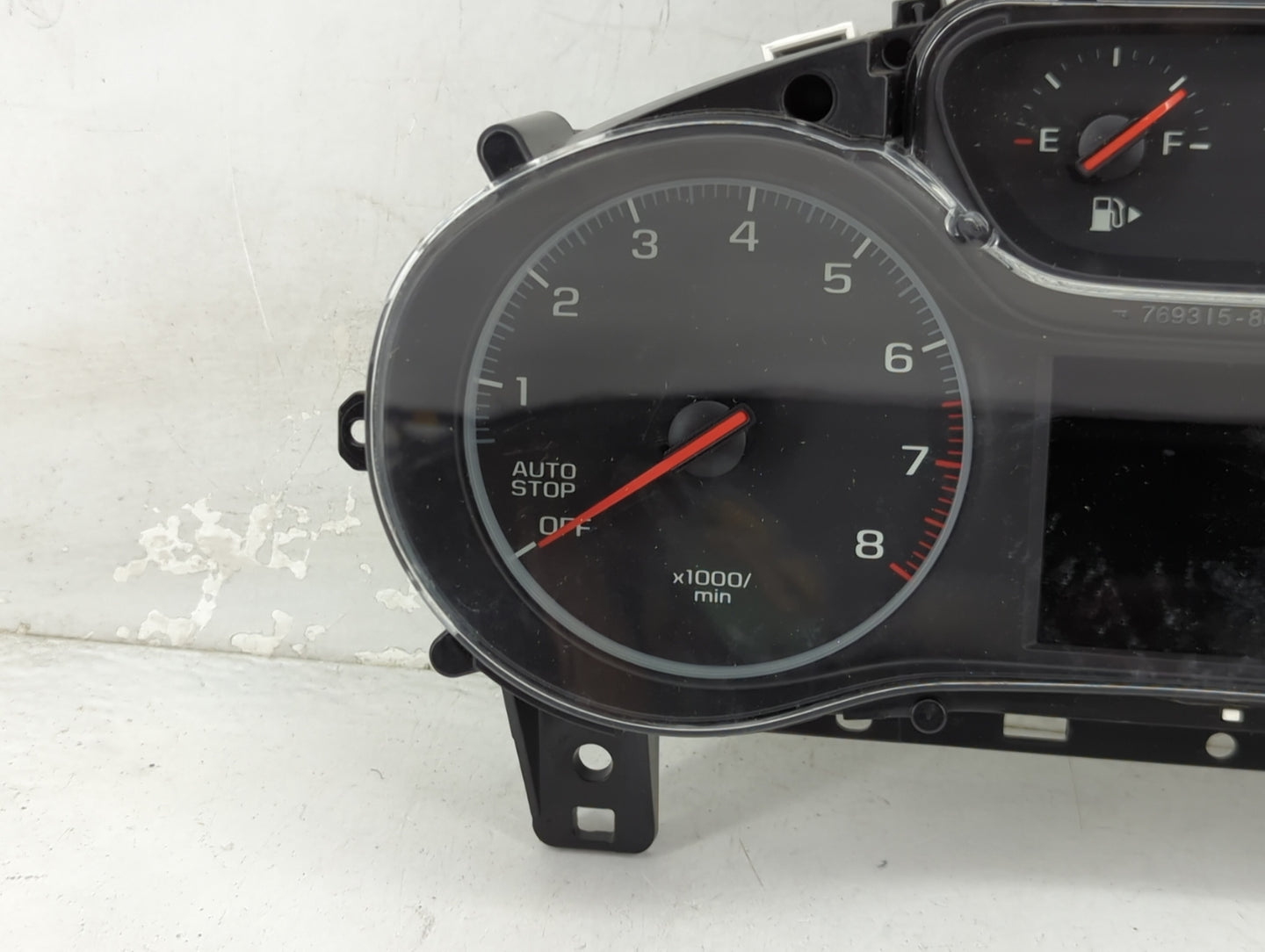 2019 Chevrolet Cruze Instrument Cluster Speedometer Gauges P/N:769315-800A 42686941 Miles: Fits OEM Used Auto Parts - Oemuse