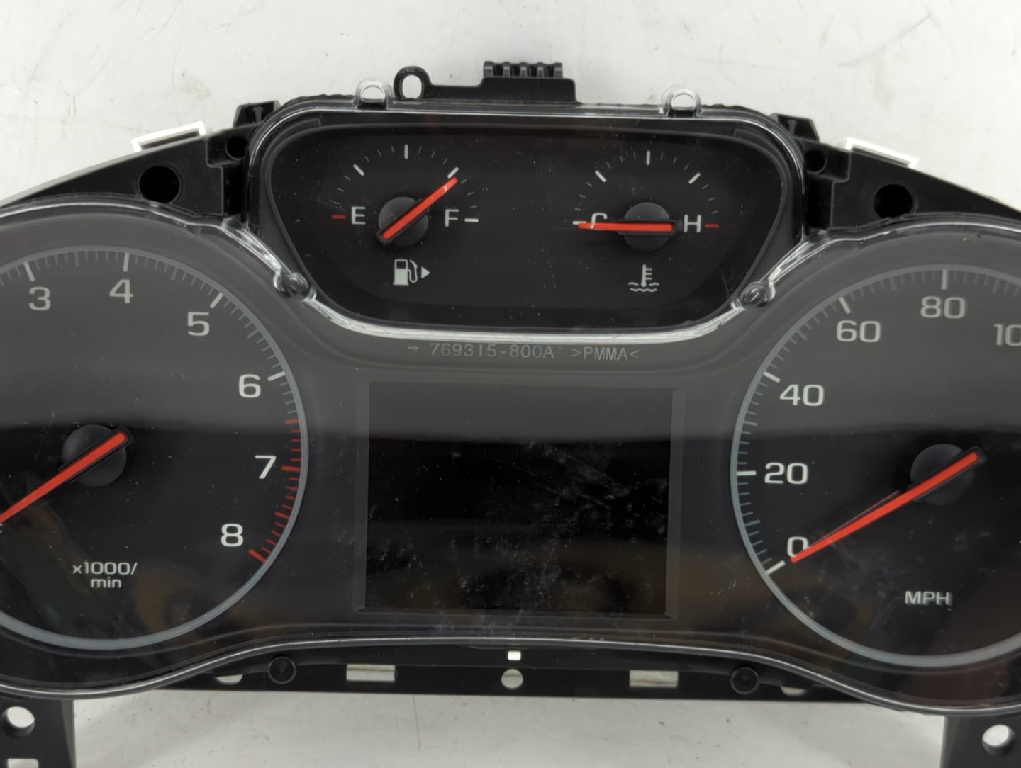 2019 Chevrolet Cruze Instrument Cluster Speedometer Gauges P/N:769315-800A 42686941 Miles: Fits OEM Used Auto Parts - Oemuse