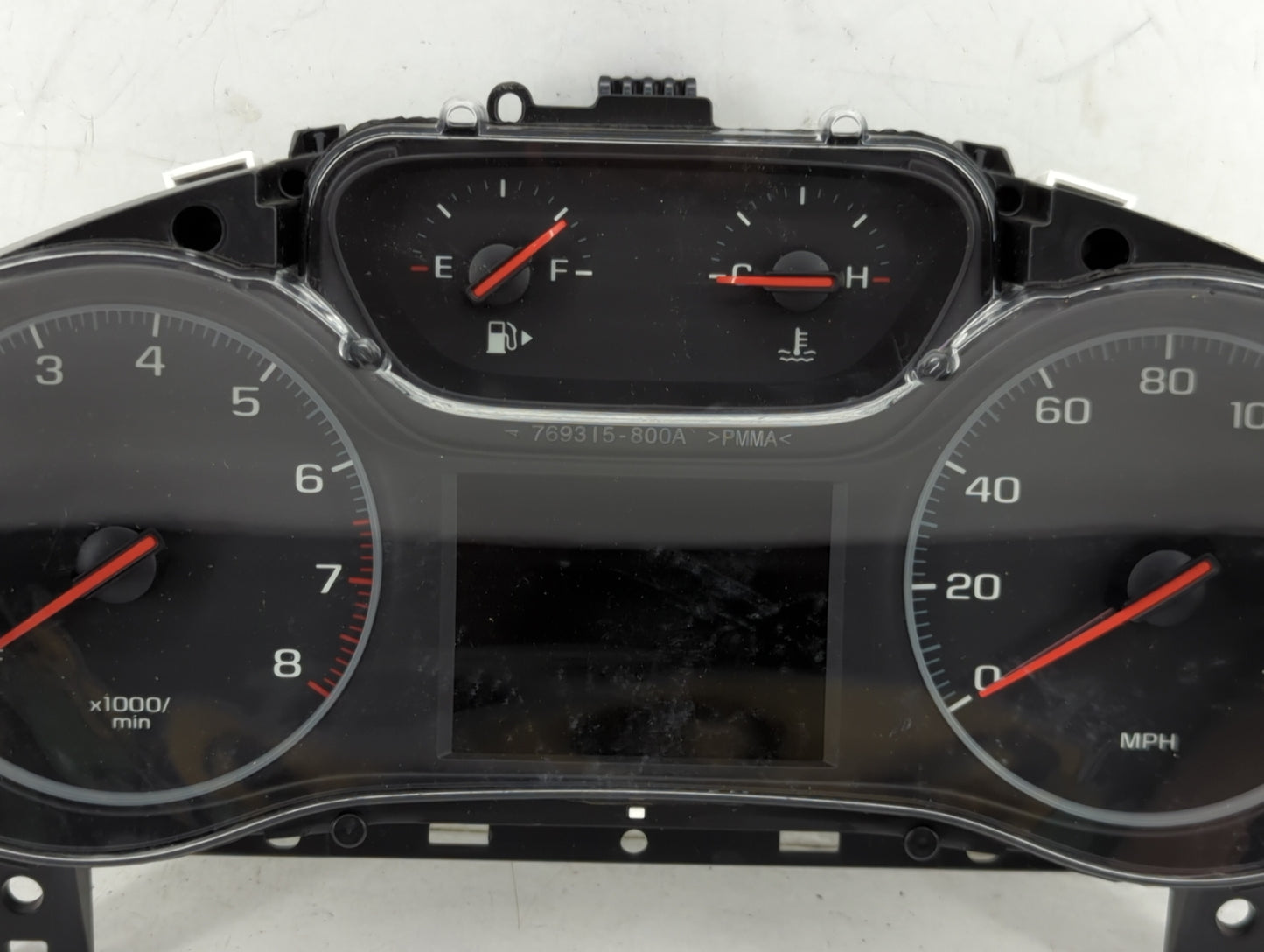 2019 Chevrolet Cruze Instrument Cluster Speedometer Gauges P/N:769315-800A 42686941 Miles: Fits OEM Used Auto Parts - Oemuse