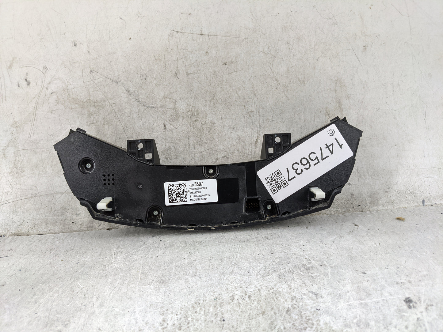 2019 Chevrolet Cruze Climate Control Module Temperature AC/Heater Replacement P/N:42543597 7370200000000X, 545290509 Fits OE