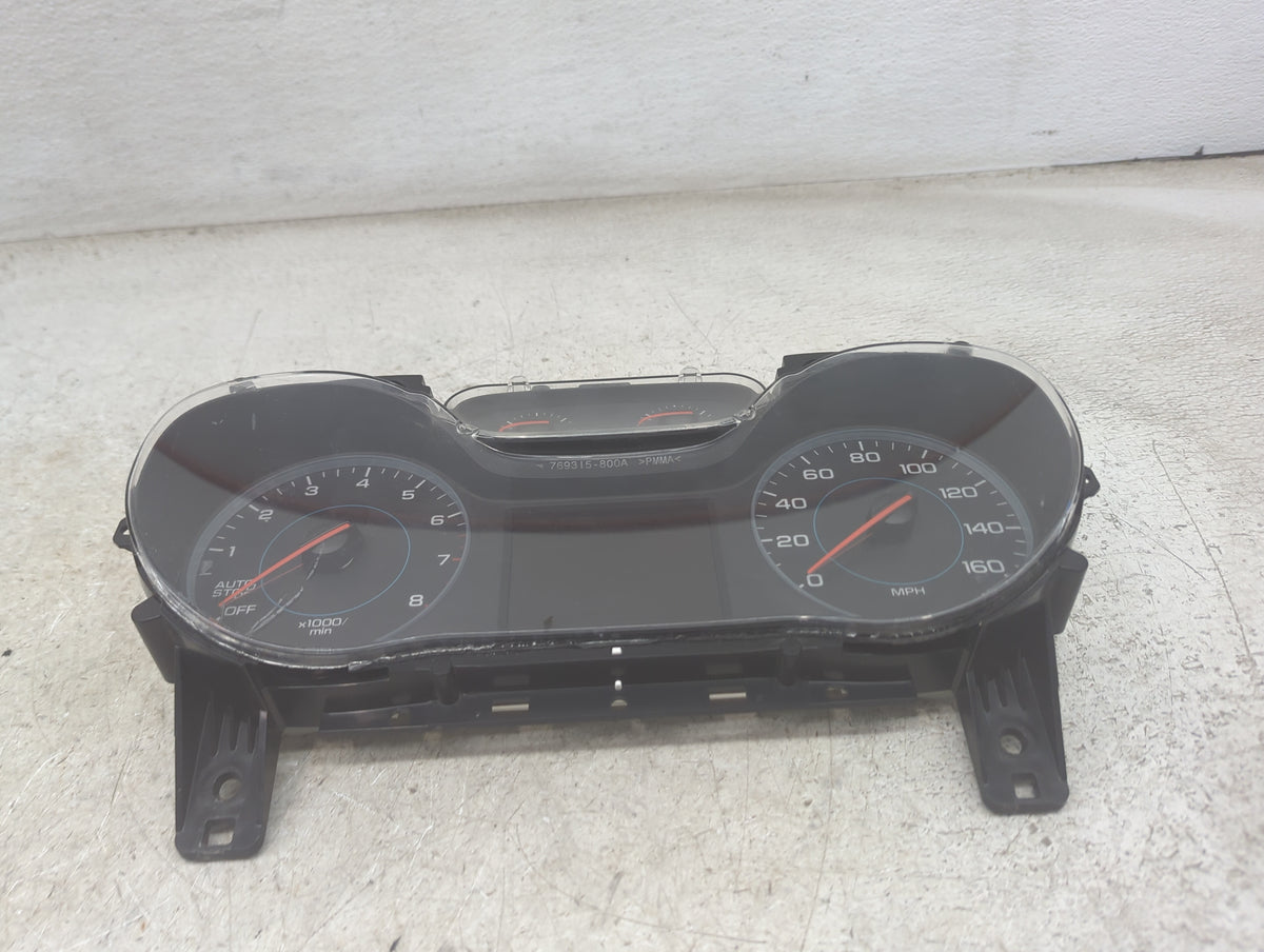 2019 Chevrolet Cruze Instrument Cluster Speedometer Gauges P/N:42686943 758315-800A Miles: Fits OEM Used Auto Parts - Oemuse