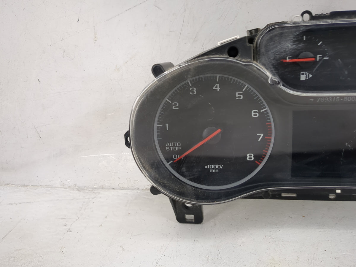 2019 Chevrolet Cruze Instrument Cluster Speedometer Gauges P/N:769315-800A 42686941, 812610798, 18289 Miles: Fits OEM Used A