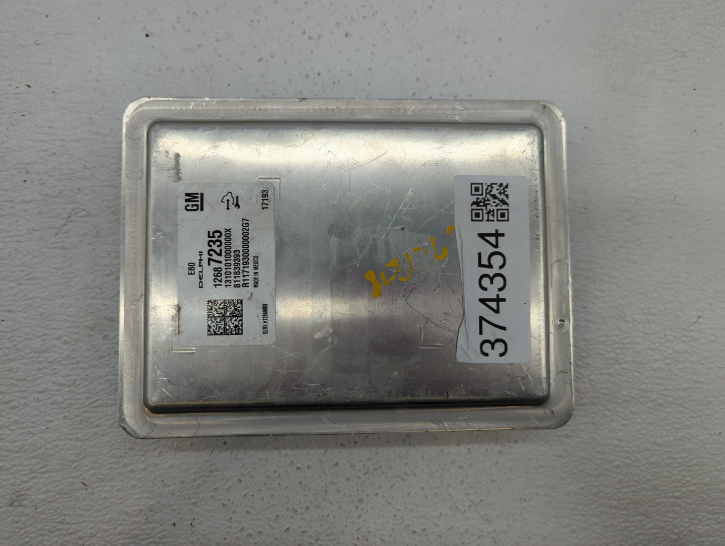 2017-2018 Chevrolet Cruze PCM Engine Control Computer ECU ECM PCU OEM P/N:12687235 12677677, 12686384 Fits Fits 2017 2018 20