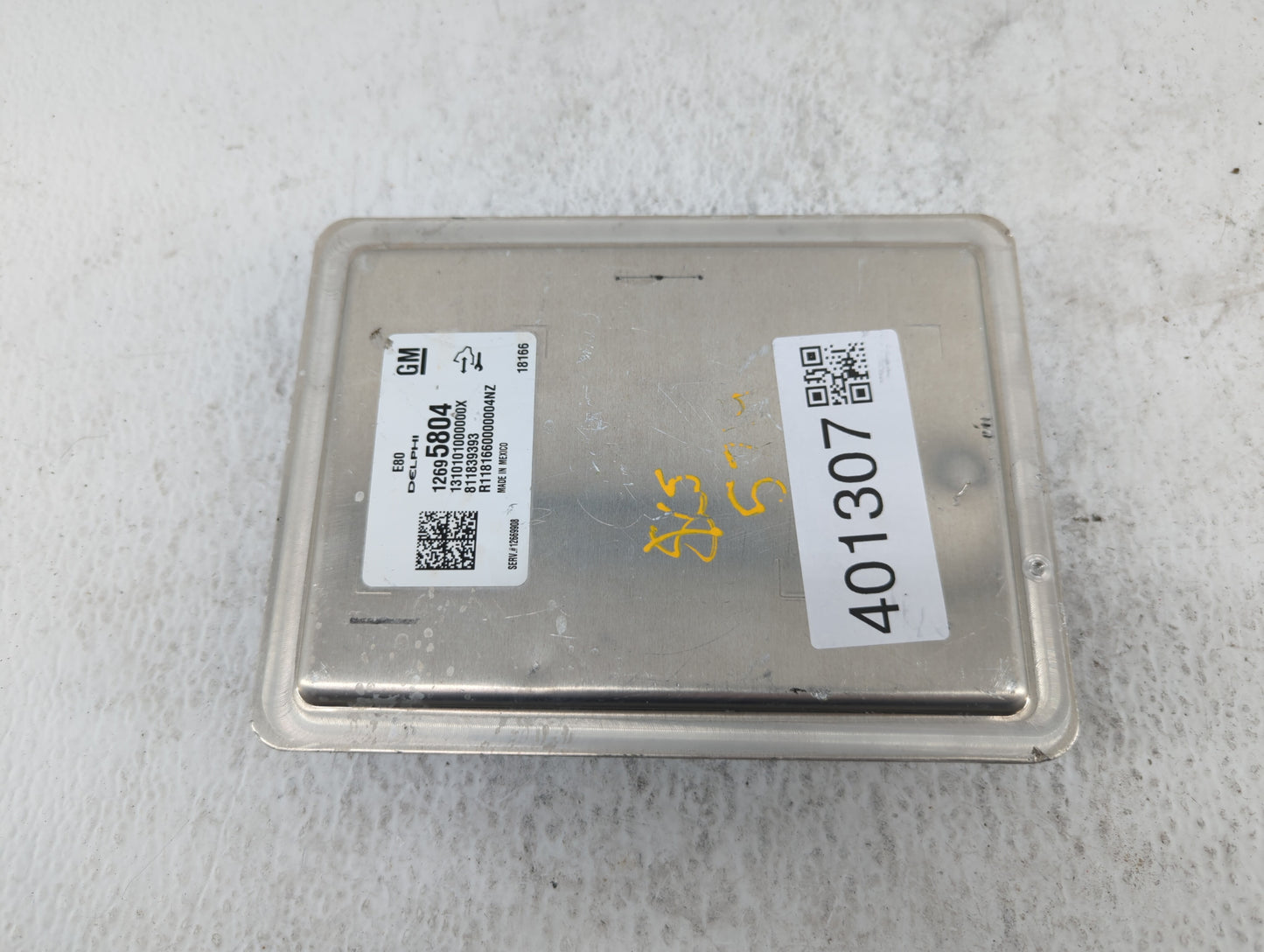 2017-2018 Chevrolet Cruze PCM Engine Control Computer ECU ECM PCU OEM P/N:12669908 12681528 Fits Fits 2017 2018 2019 OEM Use