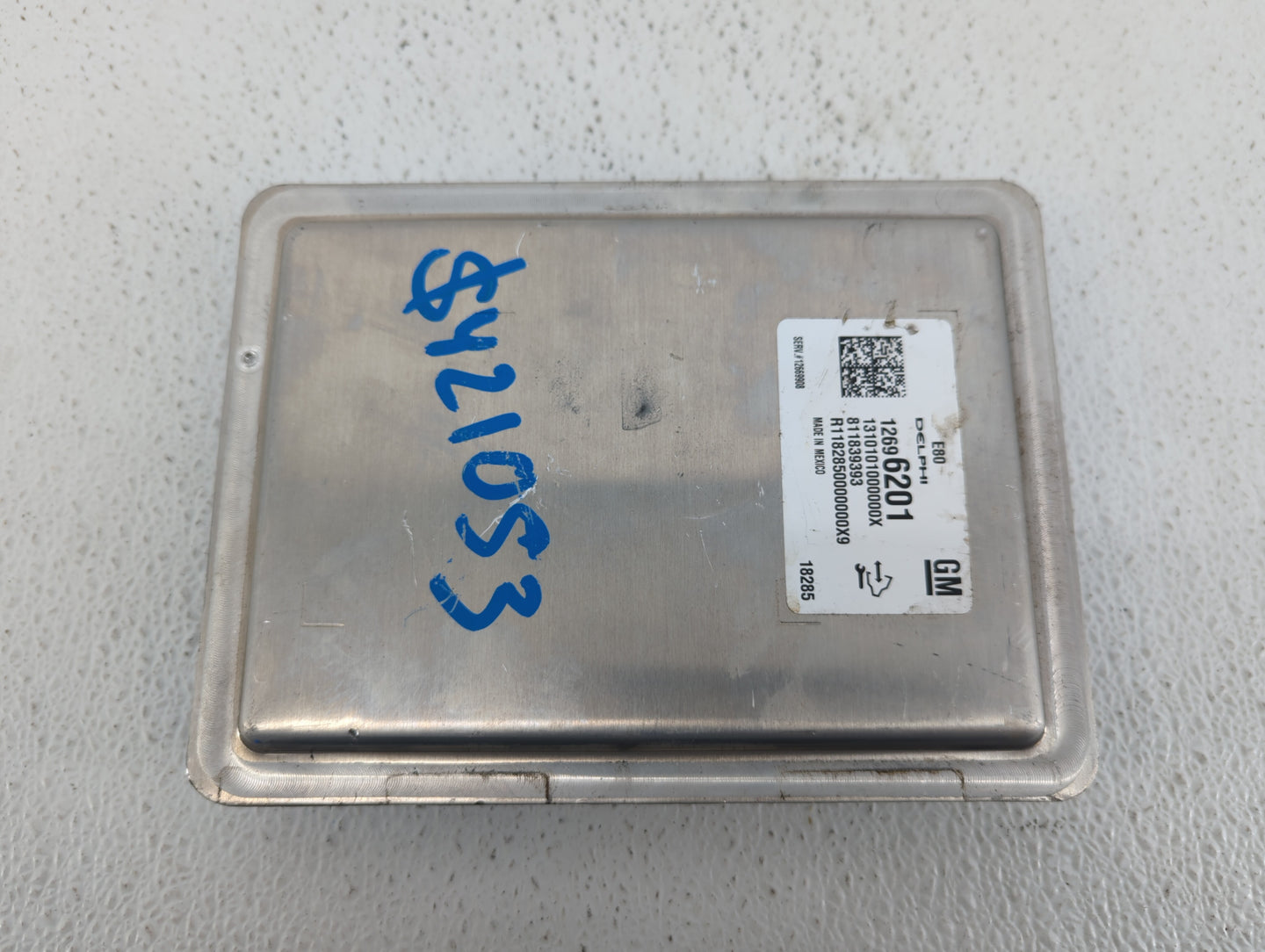 2019 Chevrolet Cruze PCM Engine Control Computer ECU ECM PCU OEM P/N:12669908 12696201 Fits OEM Used Auto Parts - Oemusedaut