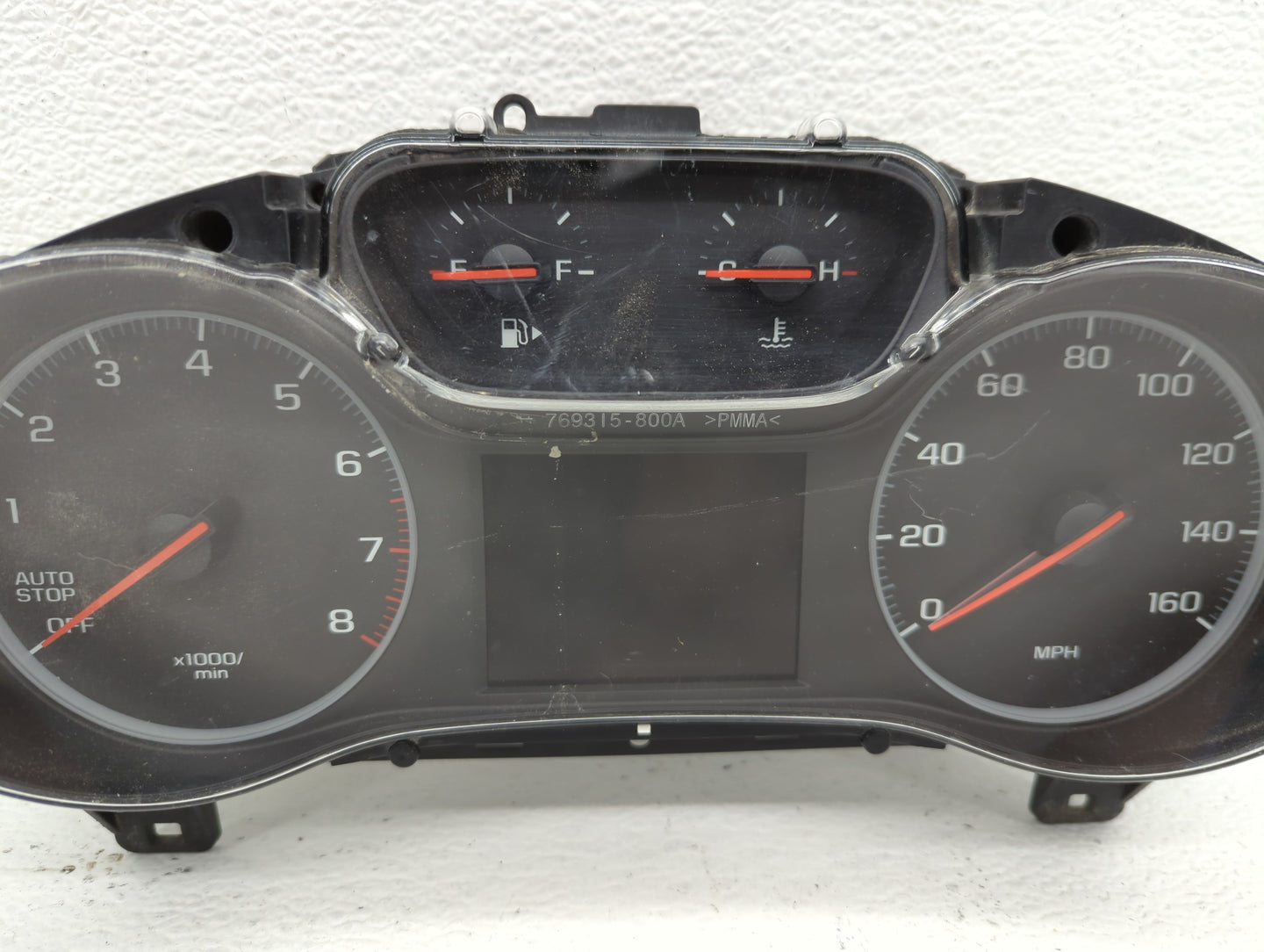 2019 Chevrolet Cruze Instrument Cluster Speedometer Gauges P/N:42686941 Fits OEM Used Auto Parts - Oemusedautoparts1.com