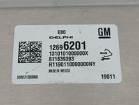 2017-2019 Chevrolet Cruze PCM Engine Control Computer ECU ECM PCU OEM P/N:12669908 12696201 Fits OEM Used Auto Parts - Oemus