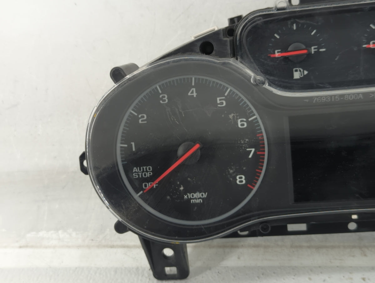 2019 Chevrolet Cruze Instrument Cluster Speedometer Gauges P/N:42686941 Miles: Fits OEM Used Auto Parts - Oemusedautoparts1.