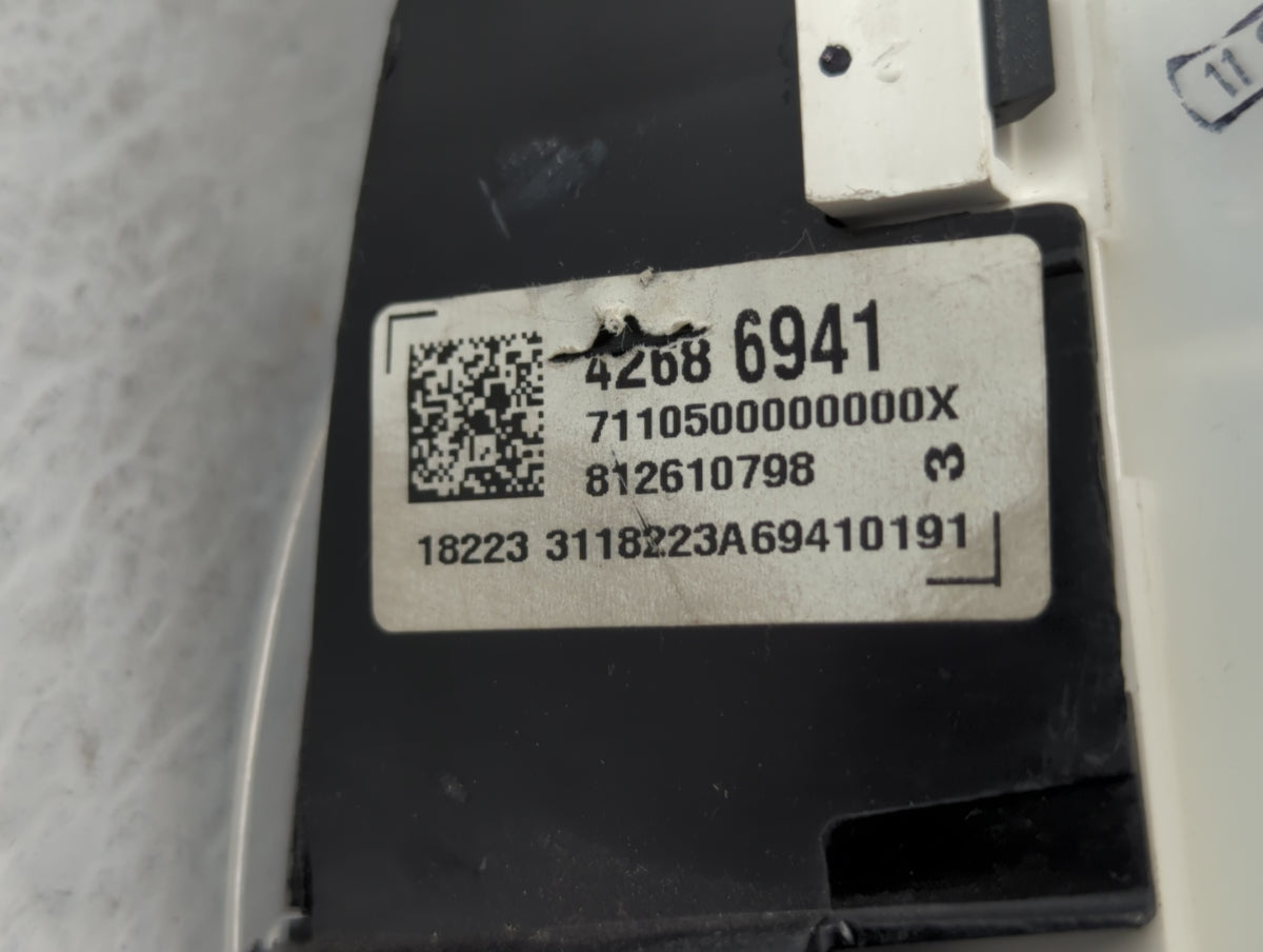 2019 Chevrolet Cruze Instrument Cluster Speedometer Gauges P/N:42686941 Miles: Fits OEM Used Auto Parts - Oemusedautoparts1.