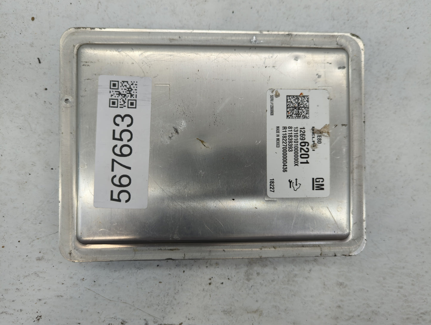 2017-2019 Chevrolet Cruze PCM Engine Control Computer ECU ECM PCU OEM P/N:12696201 Fits Fits 2017 2018 2019 2020 2021 2022 O