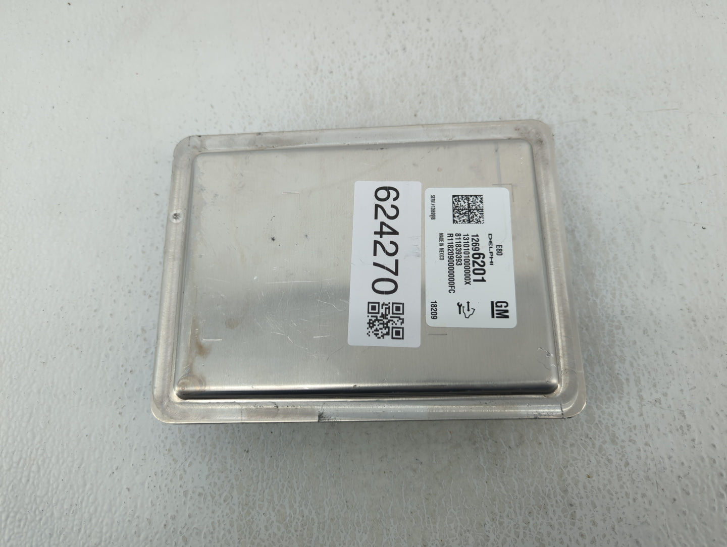 2017-2019 Chevrolet Cruze PCM Engine Control Computer ECU ECM PCU OEM P/N:12696201 Fits Fits 2017 2018 2019 2020 2021 2022 O