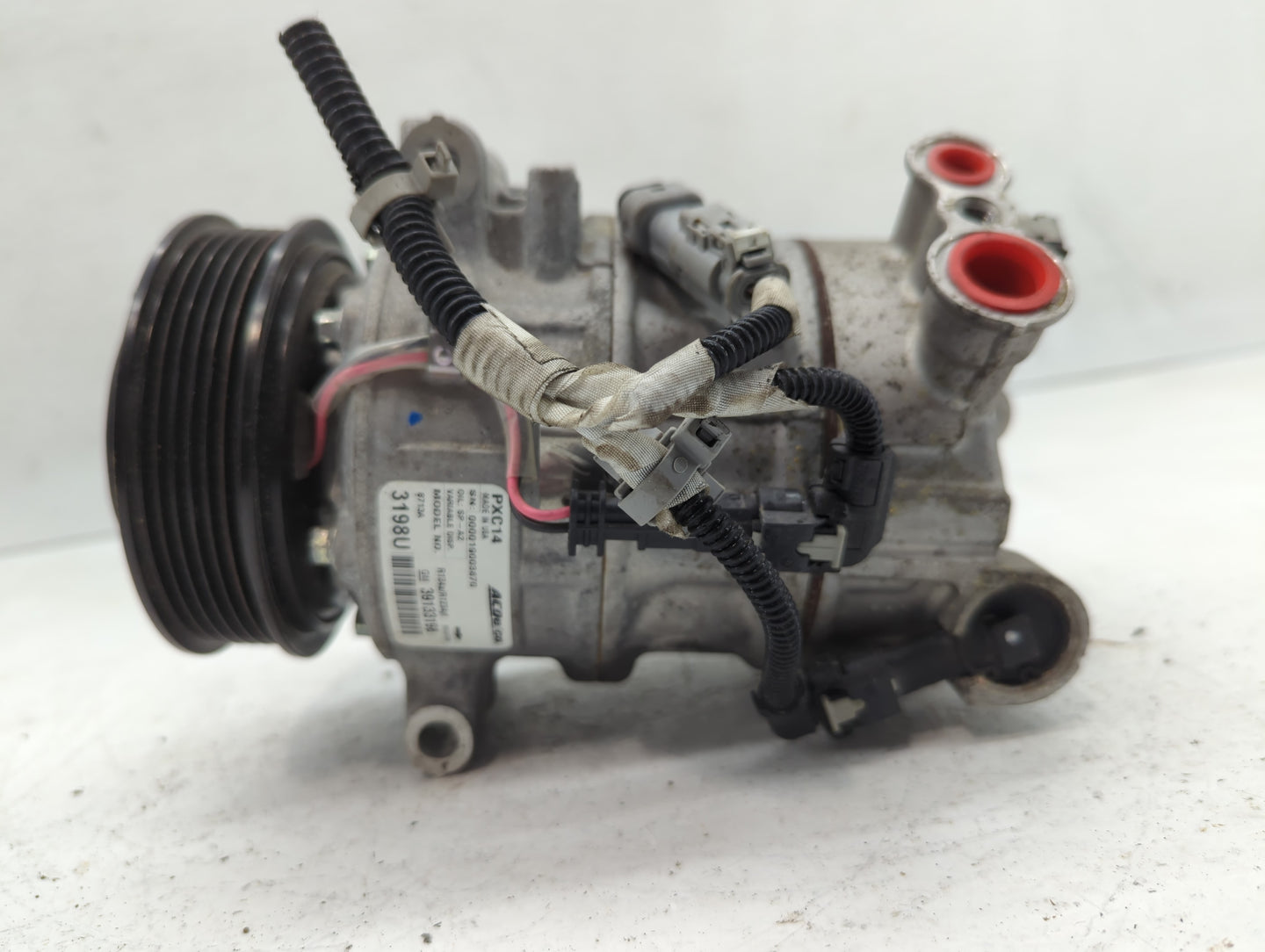 2019-2019 Chevrolet Cruze Air Conditioning A/c Ac Compressor Oem - Oemusedautoparts1.com