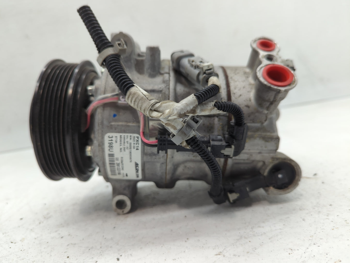 2019-2019 Chevrolet Cruze Air Conditioning A/c Ac Compressor Oem - Oemusedautoparts1.com