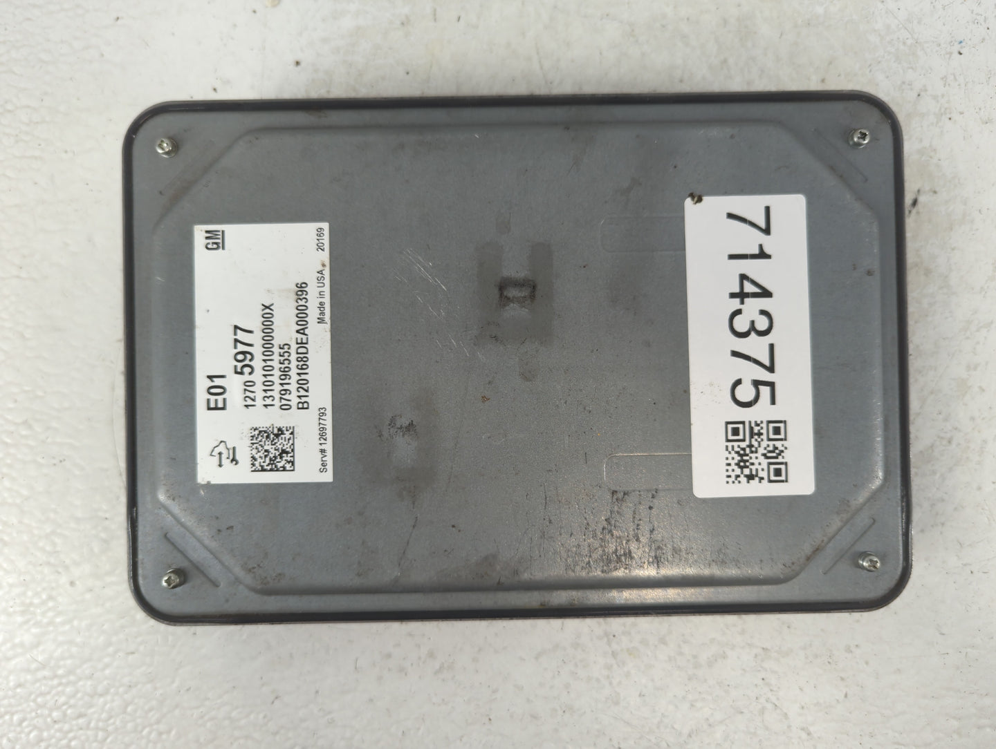 2017-2019 Chevrolet Cruze PCM Engine Control Computer ECU ECM PCU OEM P/N:12705977 Fits Fits 2017 2018 2019 2020 2021 2022 O