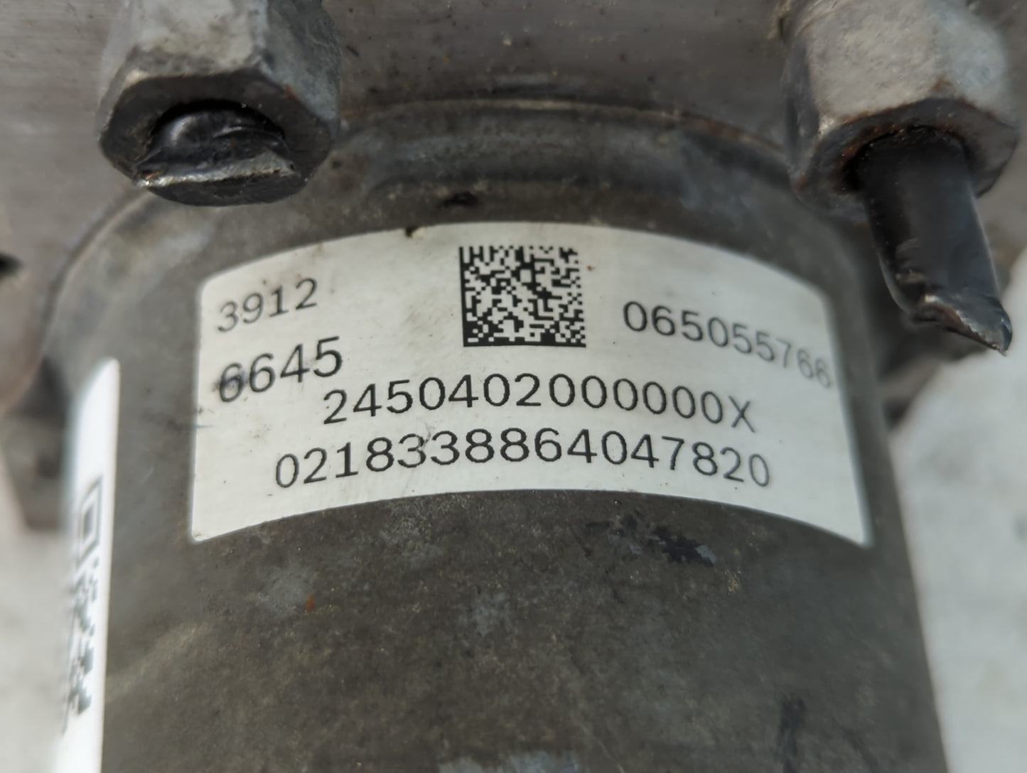 2019 Chevrolet Cruze ABS Pump Control Module Replacement P/N:065055766 24504020000, 3912 6645 Fits OEM Used Auto Parts - Oem