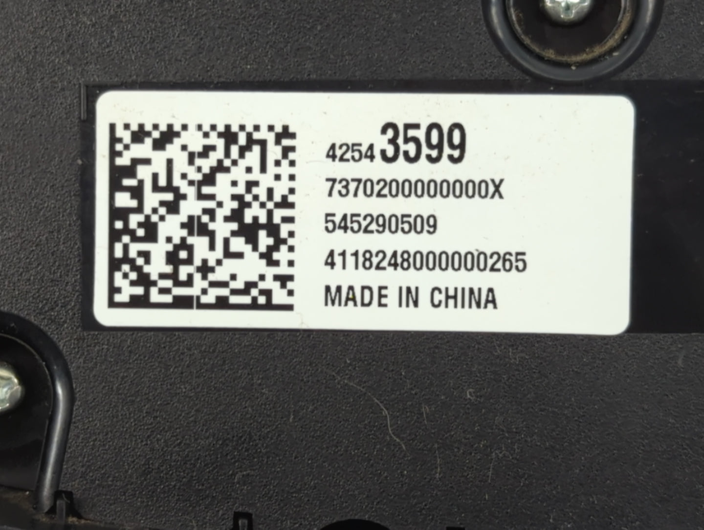 2019 Chevrolet Cruze Climate Control Module Temperature AC/Heater Replacement P/N:42543599 Fits OEM Used Auto Parts - Oemuse