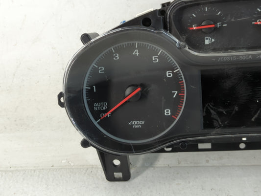 2019 Chevrolet Cruze Instrument Cluster Speedometer Gauges P/N:42686941 Fits OEM Used Auto Parts