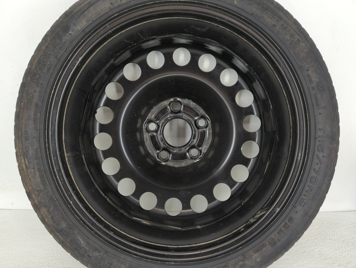 2019 Chevrolet Cruze Spare Donut Tire Wheel Rim Oem - Oemusedautoparts1.com