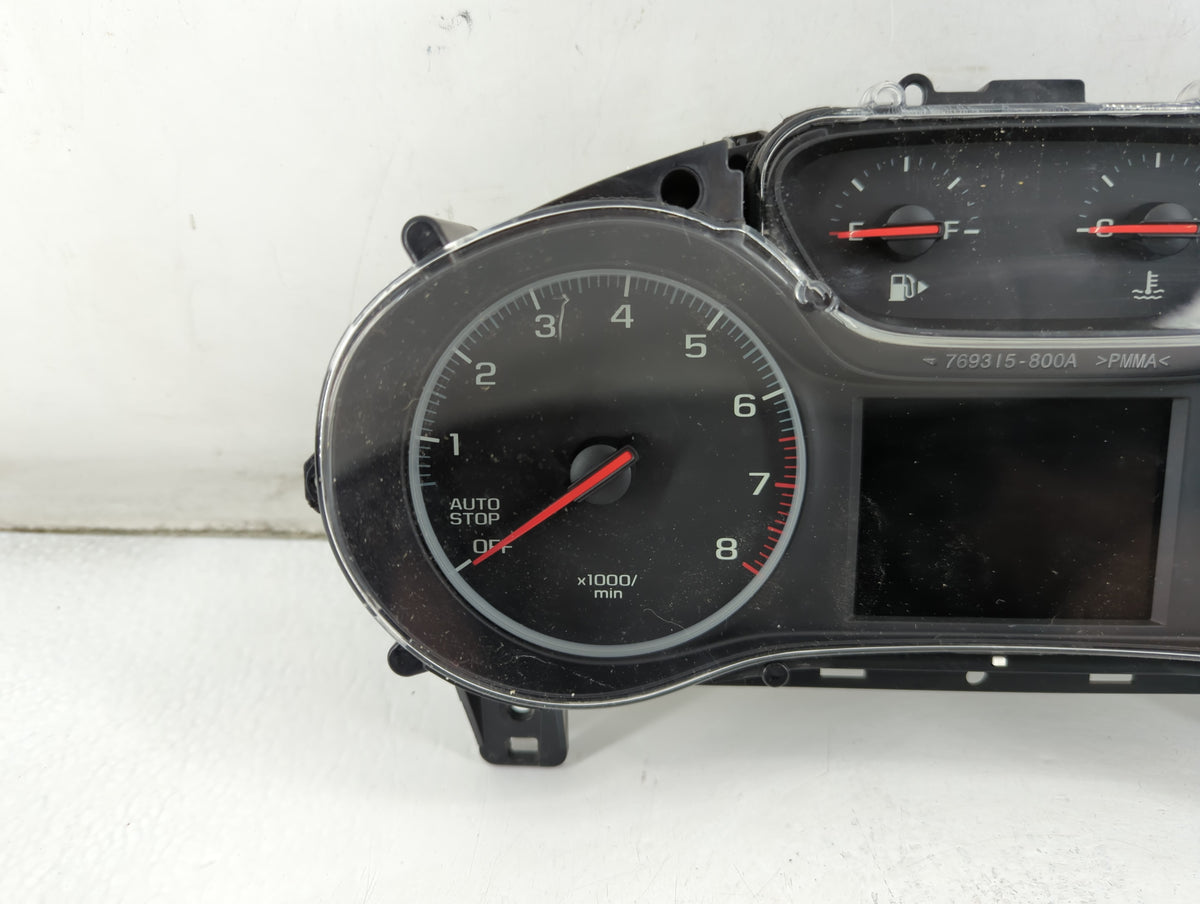 2019 Chevrolet Cruze Instrument Cluster Speedometer Gauges P/N:42686941 Miles: Fits OEM Used Auto Parts - Oemusedautoparts1.