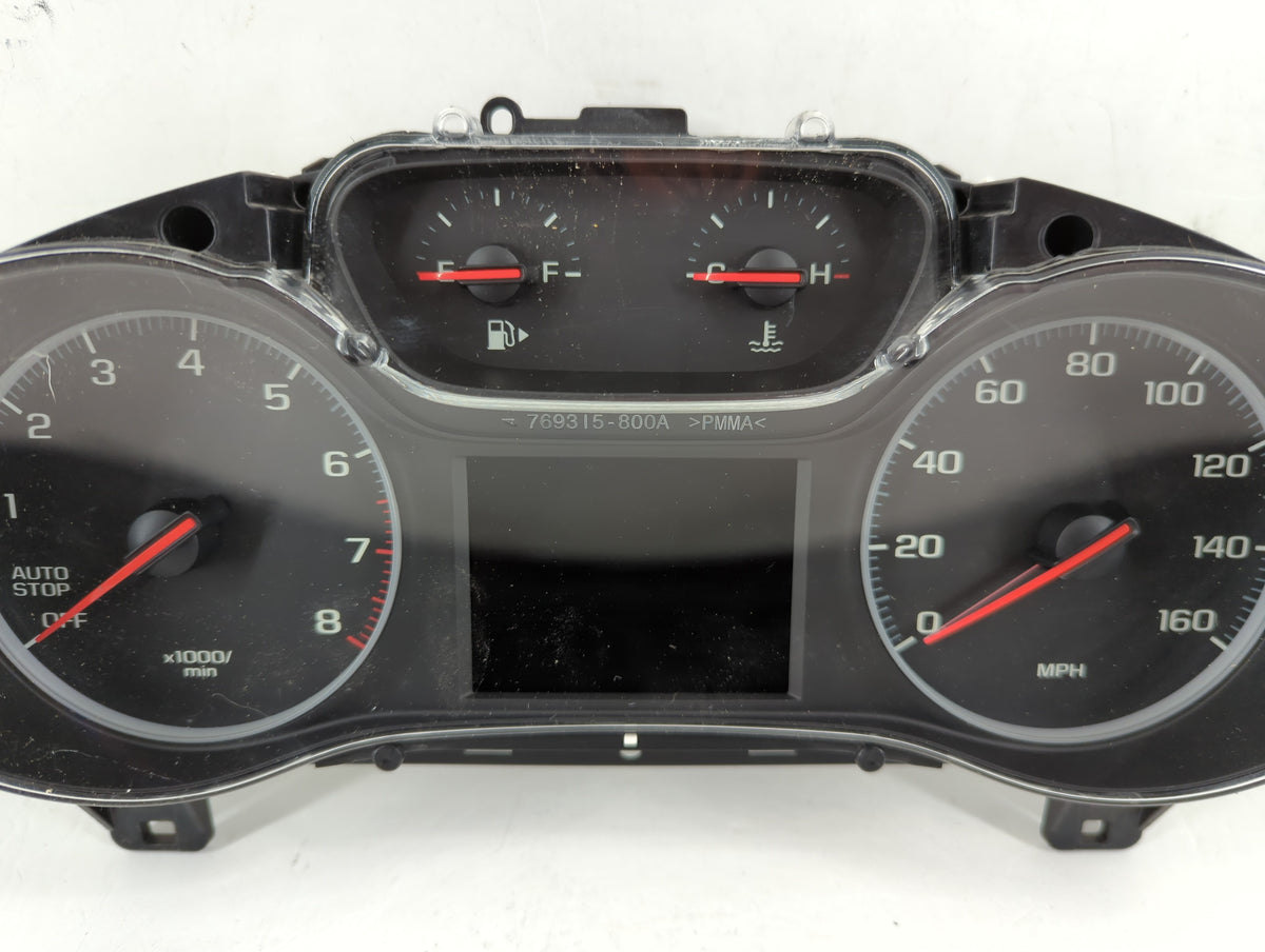 2019 Chevrolet Cruze Instrument Cluster Speedometer Gauges P/N:42686941 Miles: Fits OEM Used Auto Parts - Oemusedautoparts1.