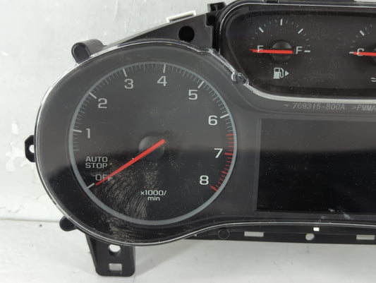 2019 Chevrolet Cruze Instrument Cluster Speedometer Gauges P/N:42686941 Fits OEM Used Auto Parts